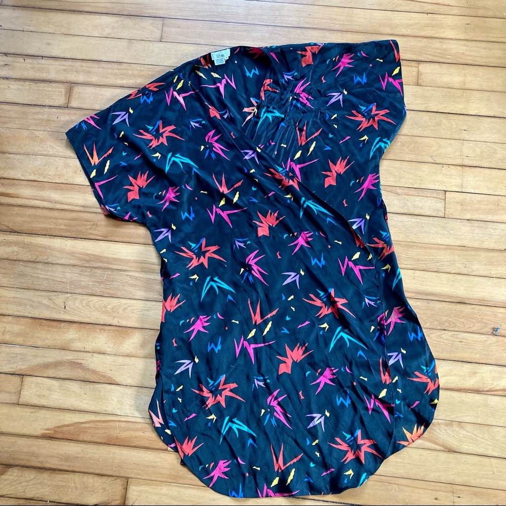 Women’s Short Silk Robe